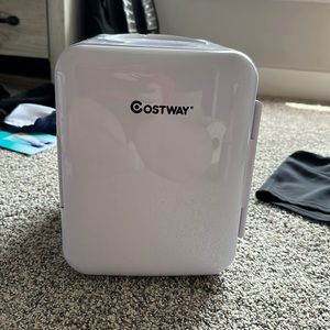 Skincare fridge. brand is costway.